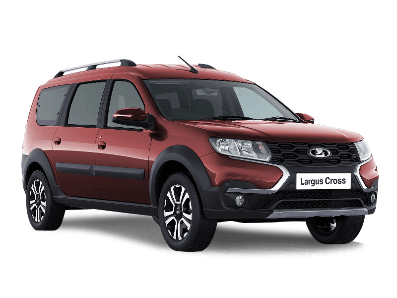 Lada Largus Cross - Красный «Красный сплав»‎ (136) - металлик